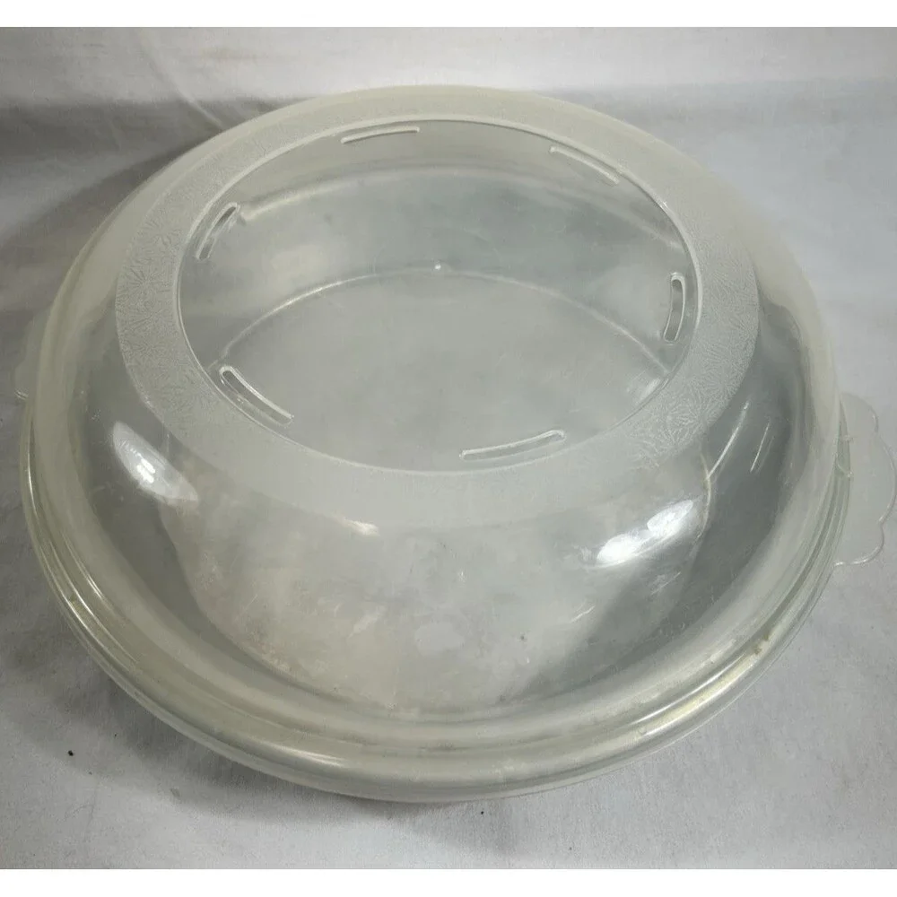 Vintage Nordic Ware Naturals Aluminum Pie Pan Domed Vented Lid 10